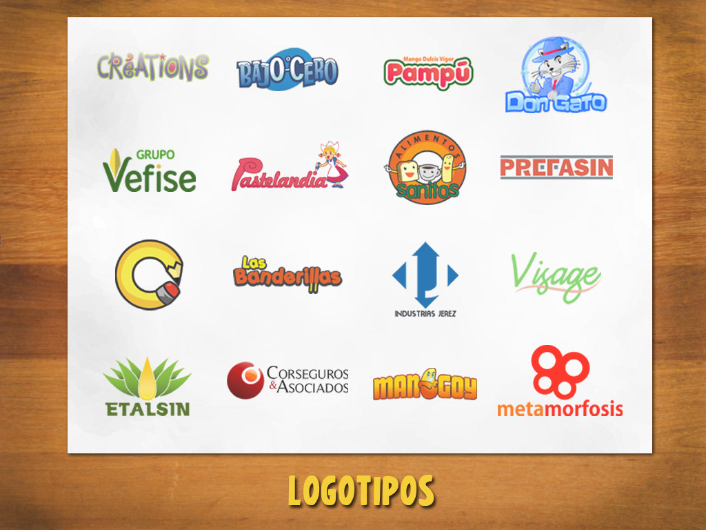 logotipos  publicidad carteles