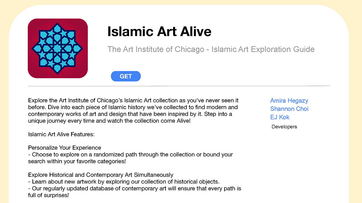app design Arab Archive fine art ILLUSTRATION  islamic art museum speculative UX design