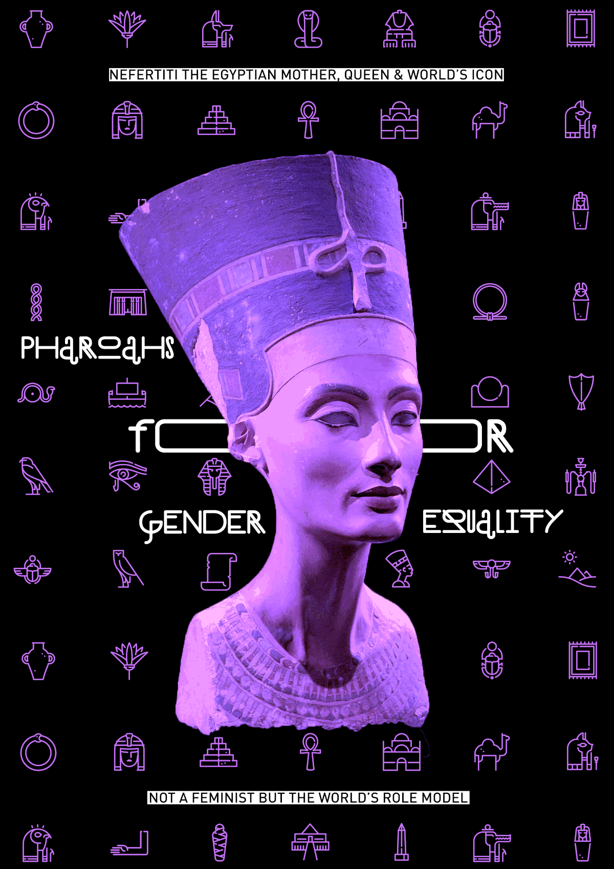 branding  design editorial Gender graphic identity logo poster pharaoh Sustainable Development