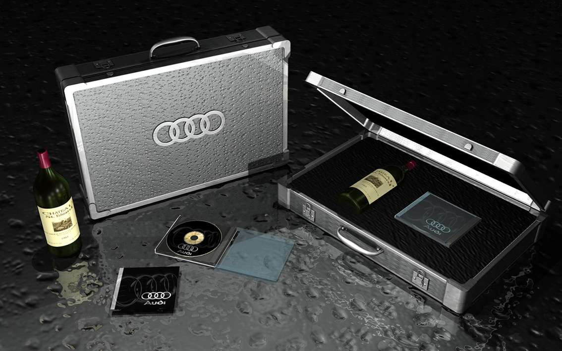 Audi Promoção case maleta 3D