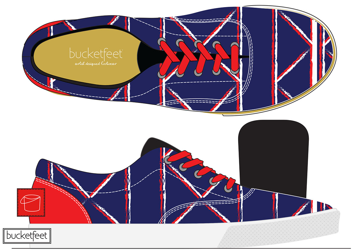 shoes Mockup Bucketfeet sneakers