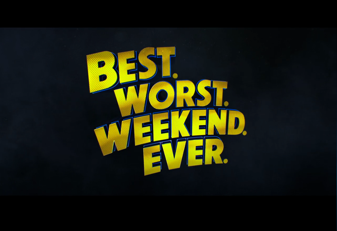 The best weekend ever. Good weekend vs Bad weekend. Bad weekend