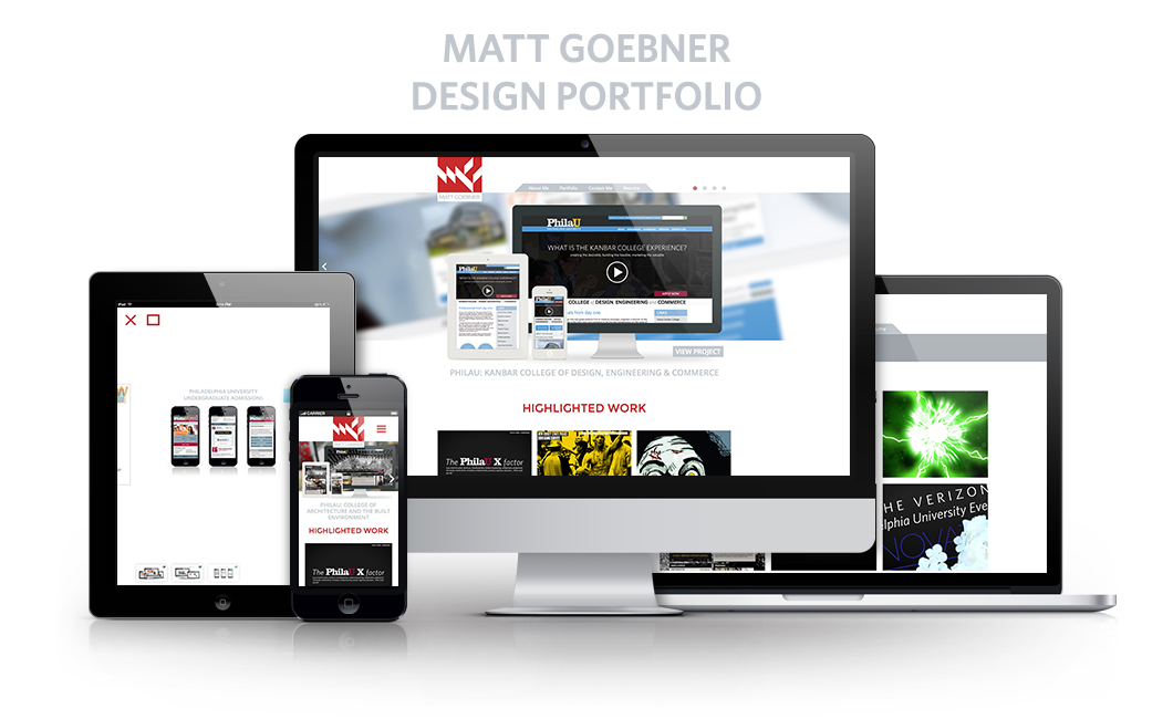 portfolio Matt Goebner Website Responsive