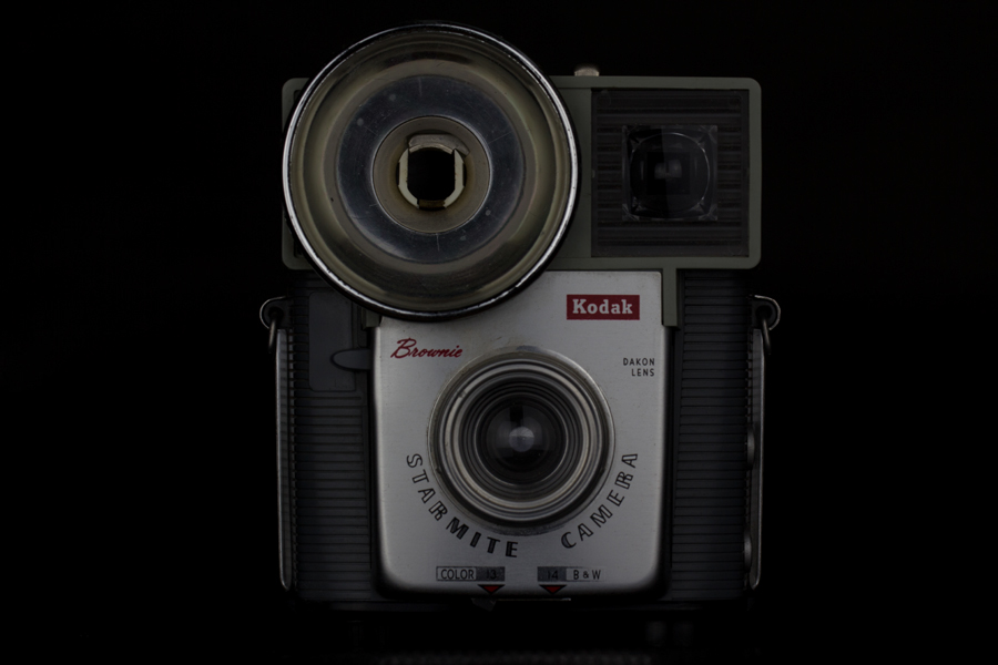 camera old low-key dark