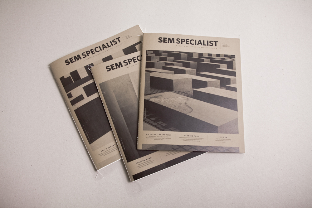 SEM specialist kaplon marcinkowski piotrkow tryb paul design editorial magazine