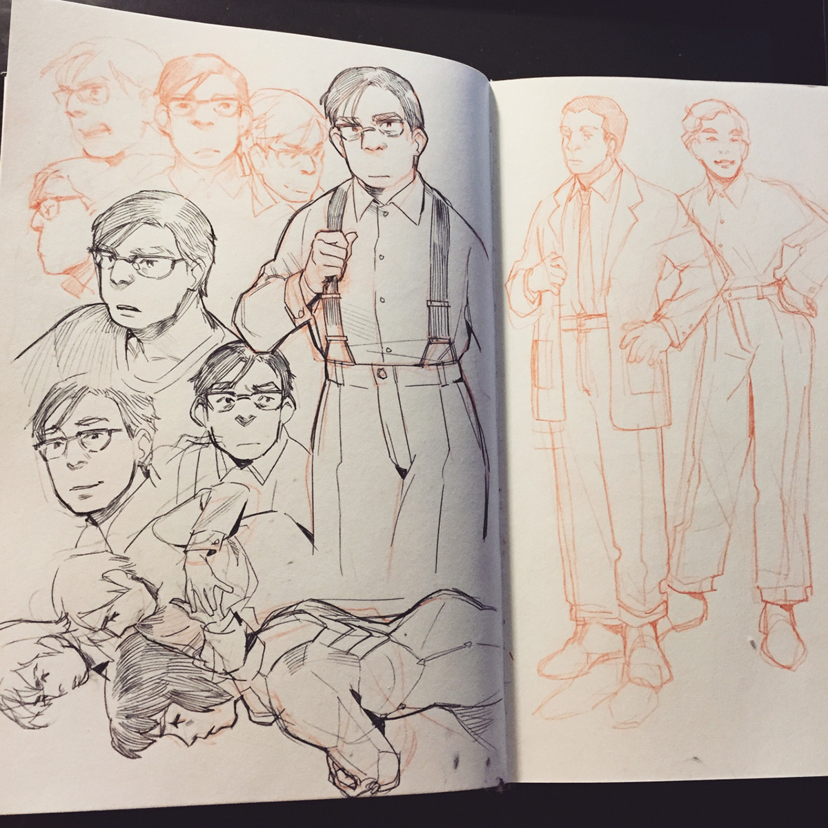 sketchbook sketches drawings