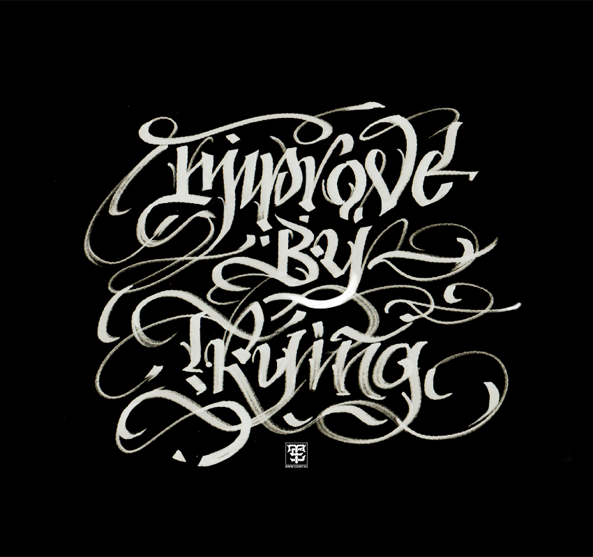 art brush Calligraphy   design digital Drawing  freehand Fun ILLUSTRATION  typography  