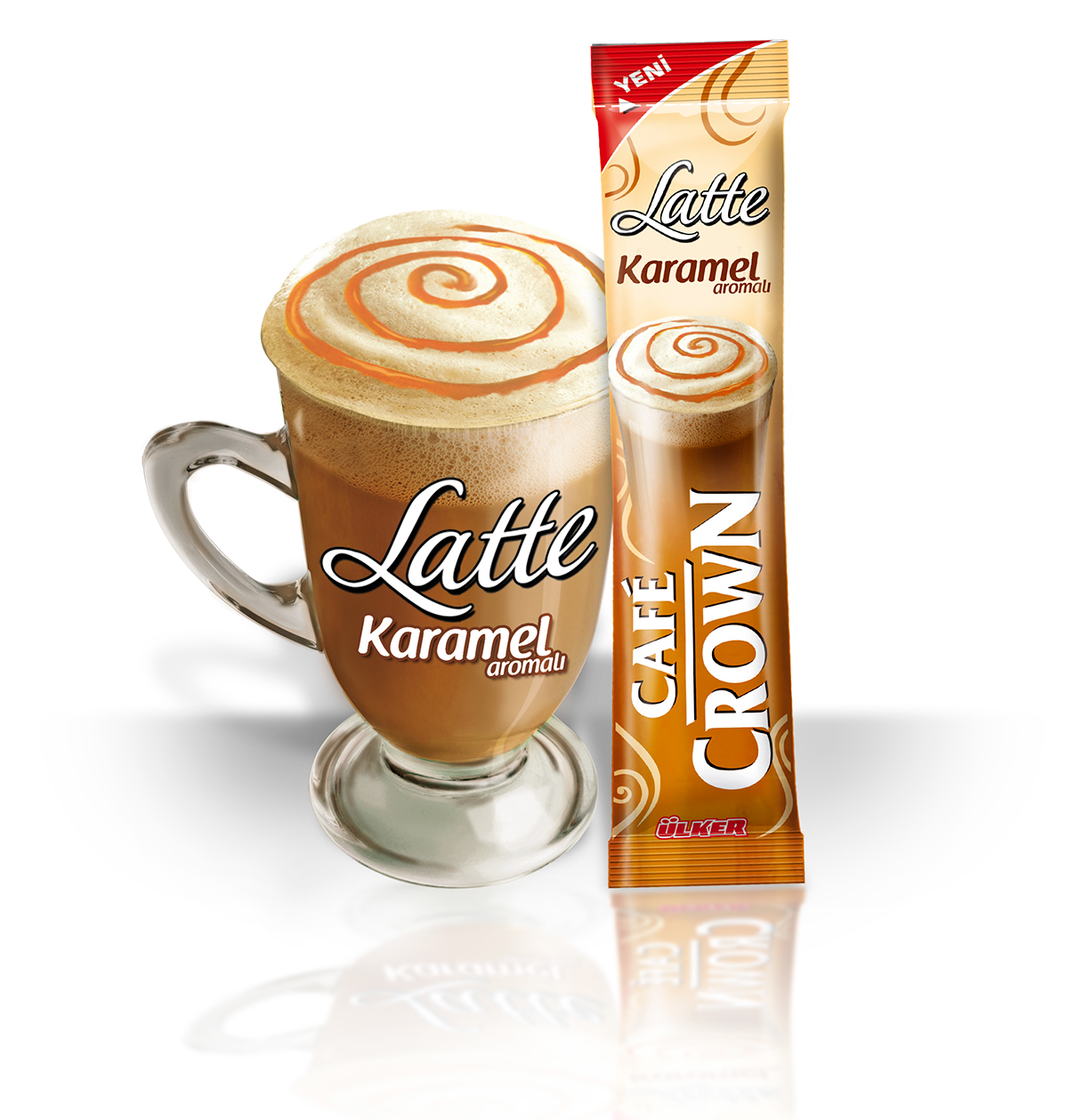Cafe Crown Latte karamel