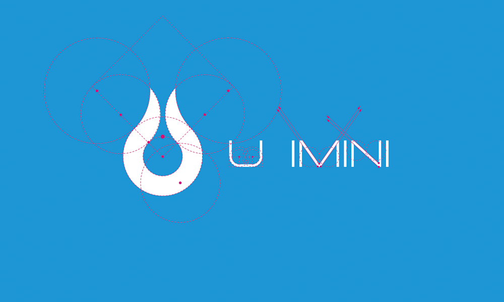 VI CI design Icon logo UIMINI iux