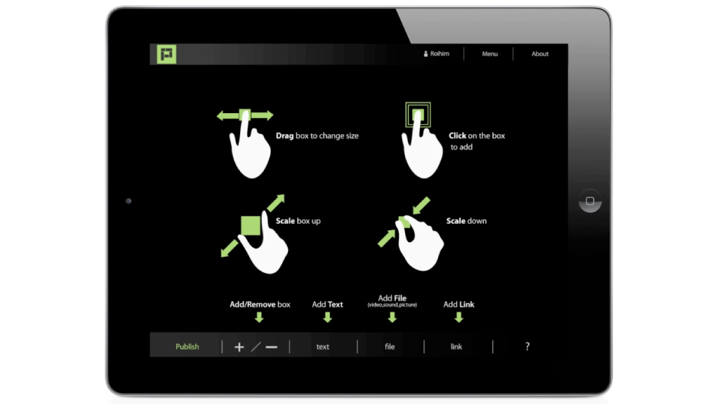 social interactive magazine app app demo iPad ROI himan Platform