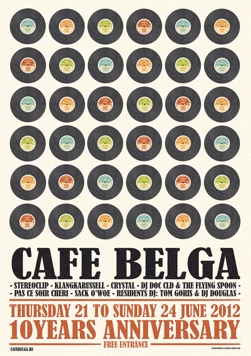 belga cafe Birthday 10 years