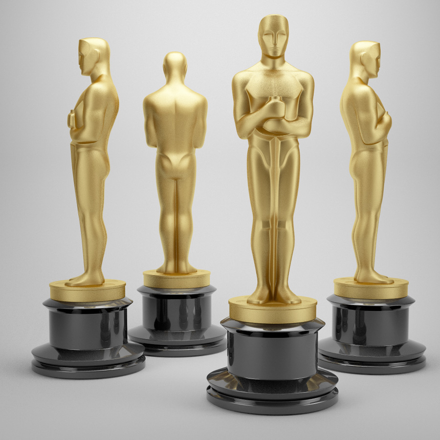 oscar academy award gold hollywood motion Picture movie nomination statue symbol trophy