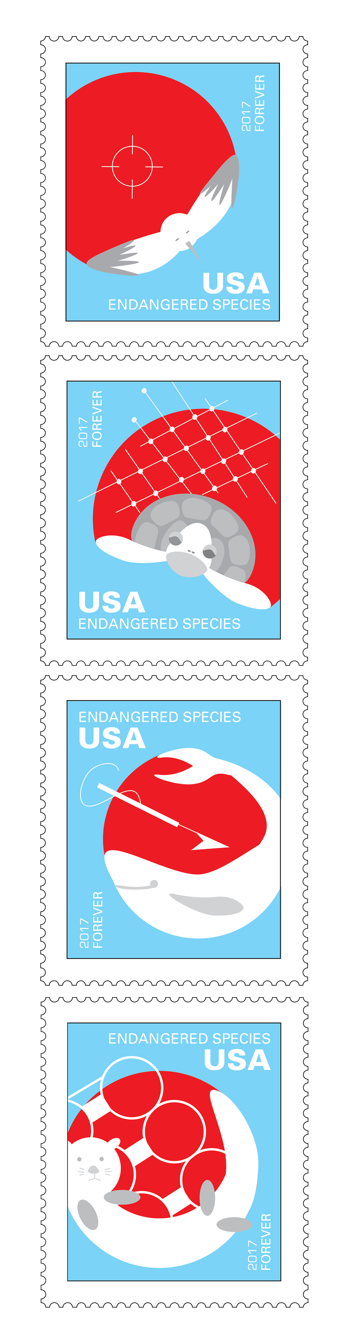 endangered species stamps