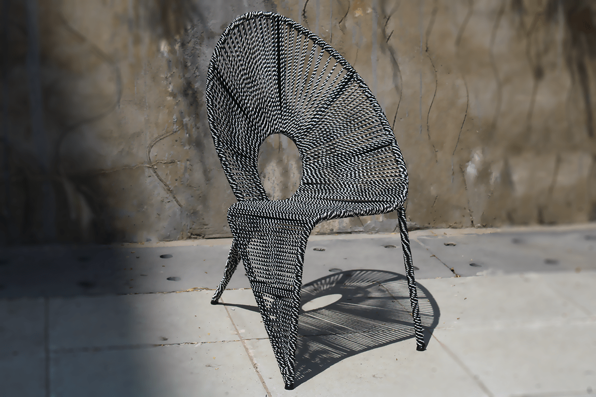 3D chair design furniture metal modern