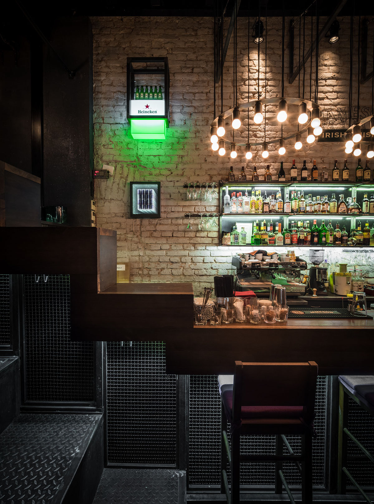 interior design  cafe bar heineken belgrade Serbia Photography 