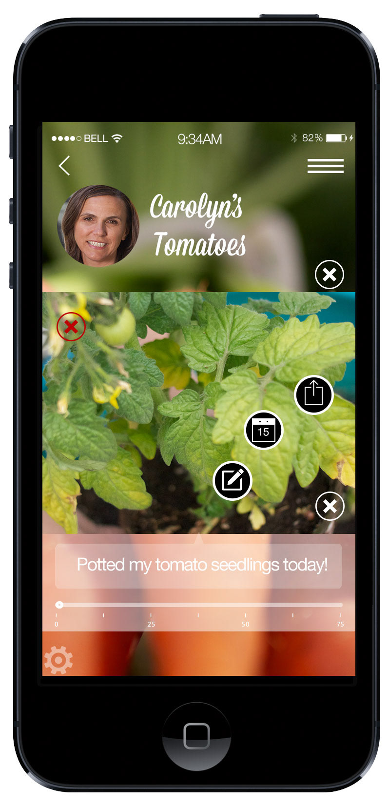 start up app gardening User Centered Design bdw