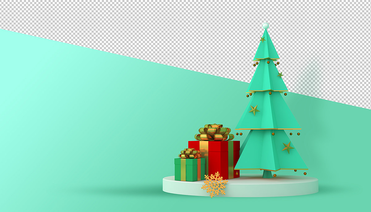 3D celebration Christmas gift happy merry newyear sale Tree  xmas