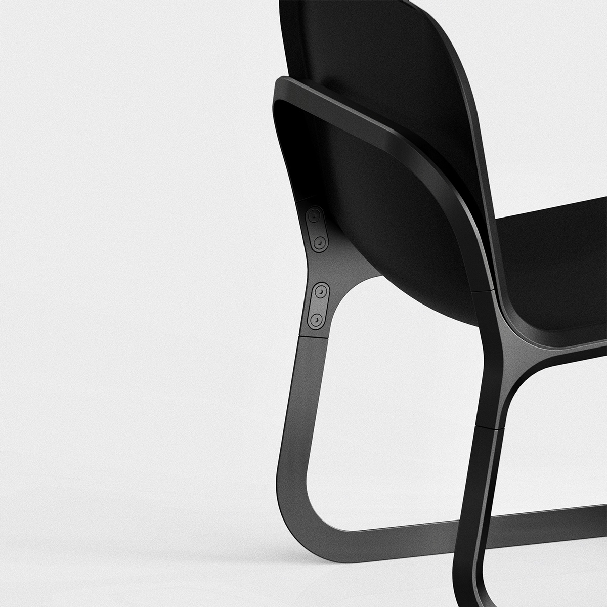 chair design detail industrial design  Joint minimal sleek