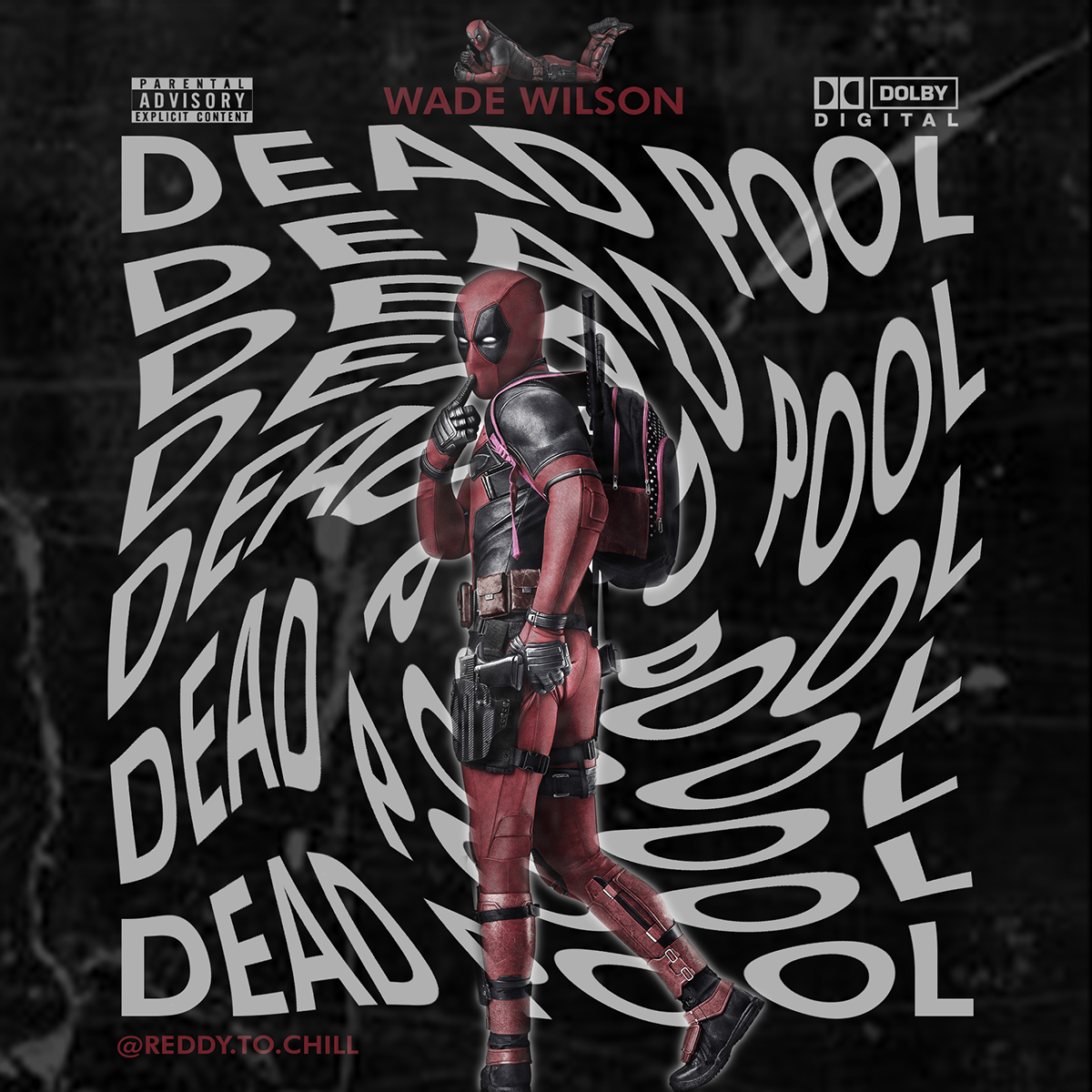 poster Socialmedia movie poster deadpool marvel comics Marvel Studios Fan Art deadpool2 design Graphic Designer