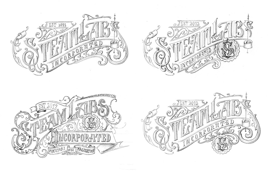 custom font graphic design  Handlettering lettering logo ornaments tattoo typography   vintage