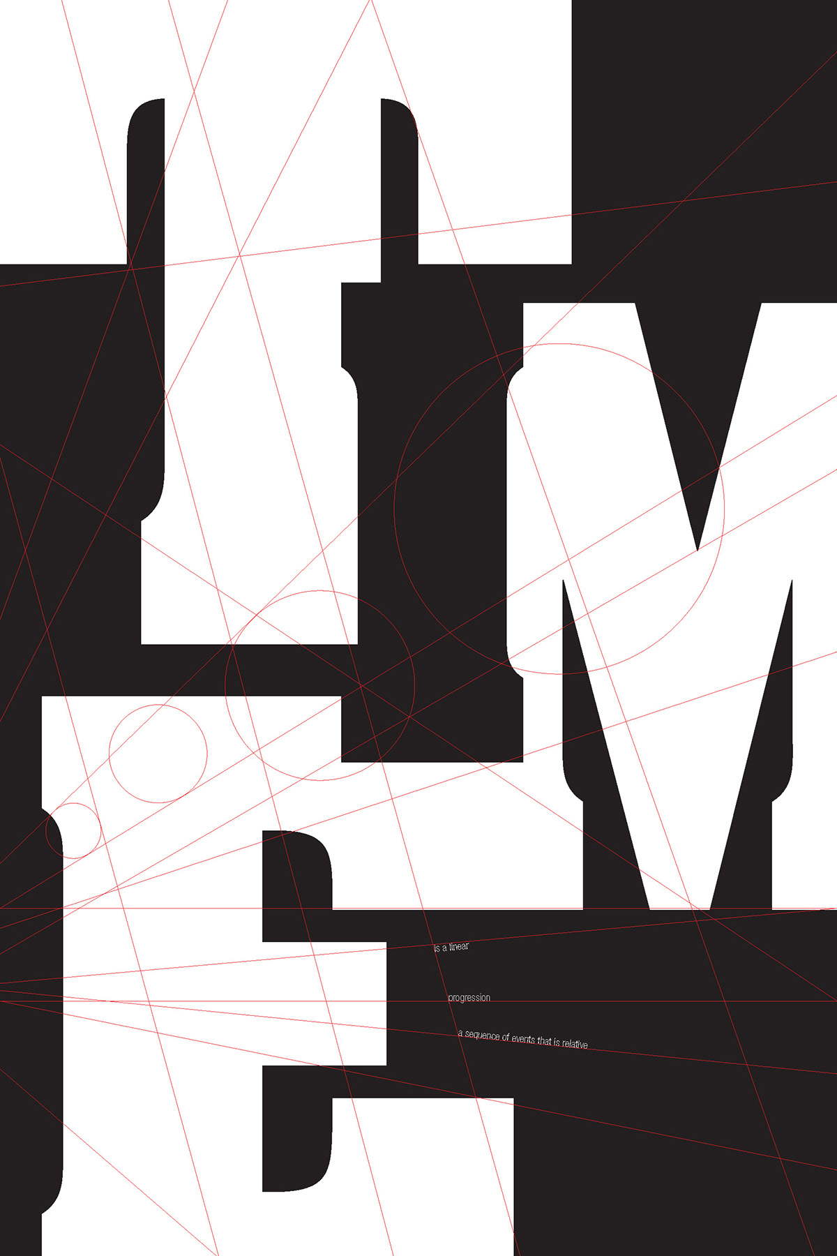 time poster Poster Design grid grid system linear sequence