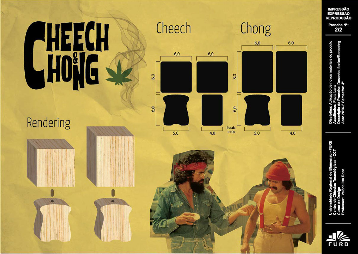 Cheech&Chong toyart design tommy chong Cheech Marin art
