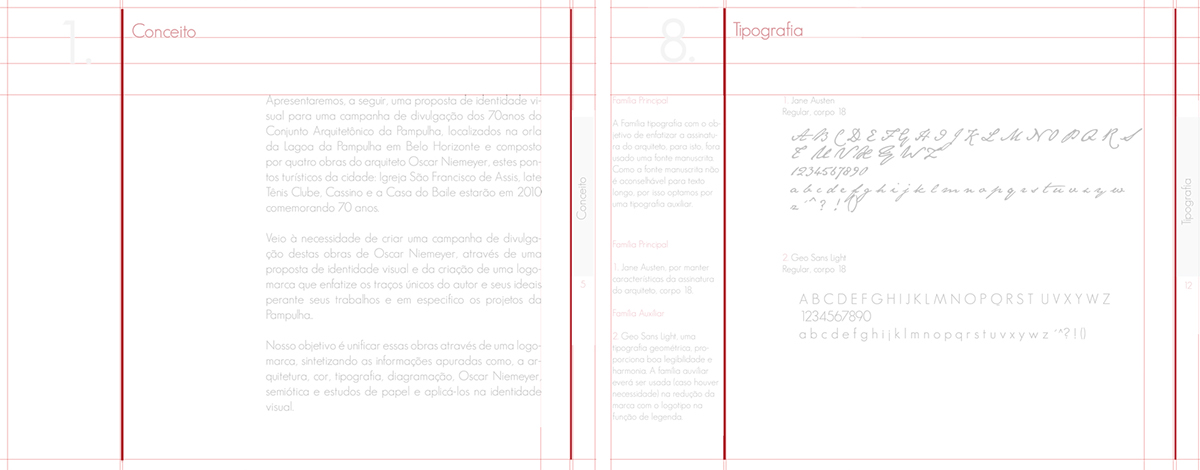 Manual de Marca projeto acadêmico identidade visual
