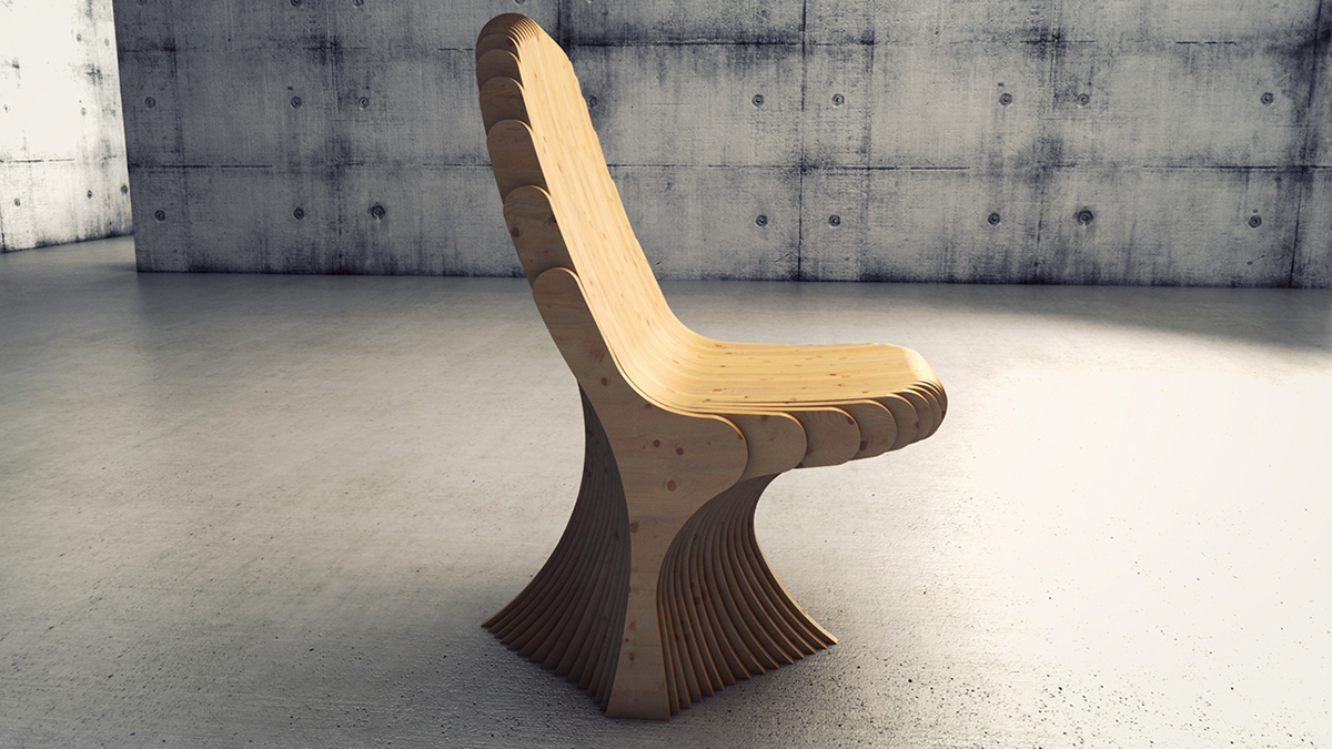 chair wood chair silla silla madera mobiliario forniture Daniel Moreno barcelona