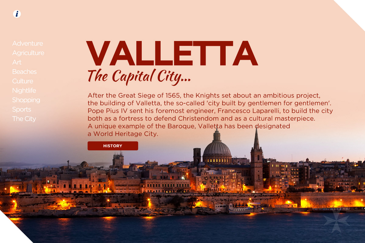 malta  Website design Malta Tourism  Travel