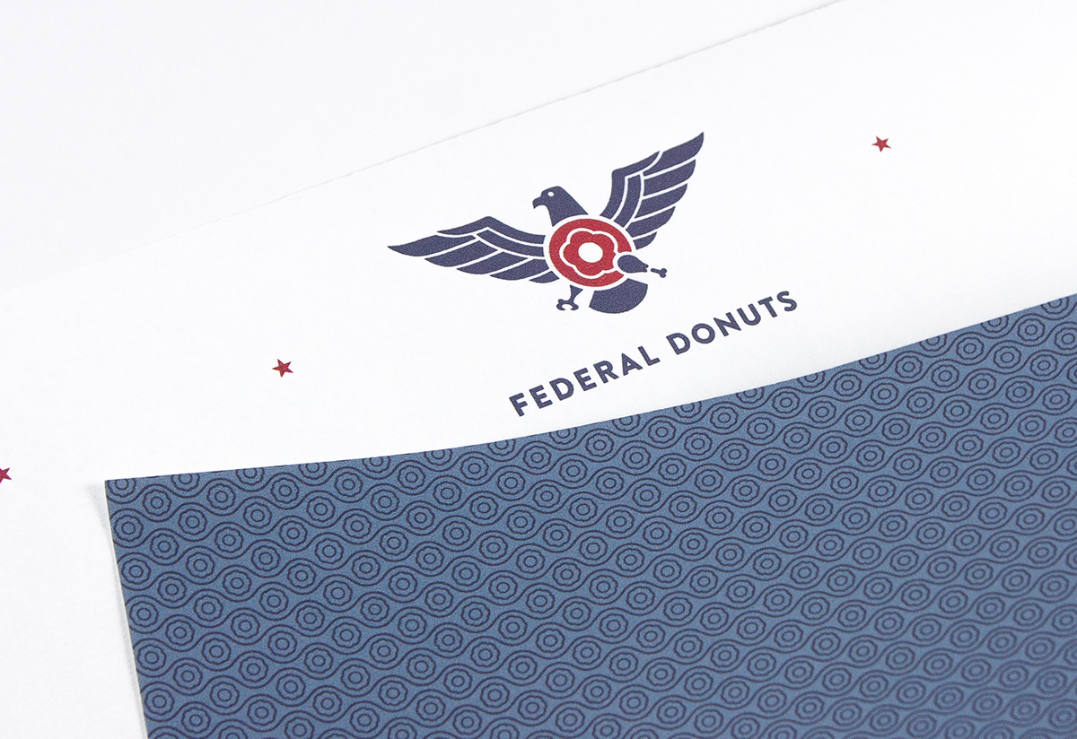 Federal Donuts Federal Donuts philadelphia Coffee restaurant fried chicken chicken logo eagle