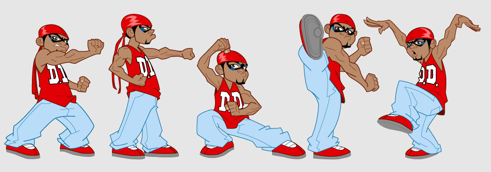 Just-Us Squad Mtv j.brightly SPEK Reno Msad rm hip-hop cartoon