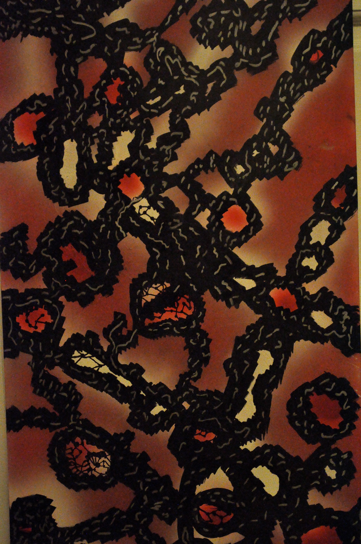 celll Red Blood Cells White Blood Cells spray paint