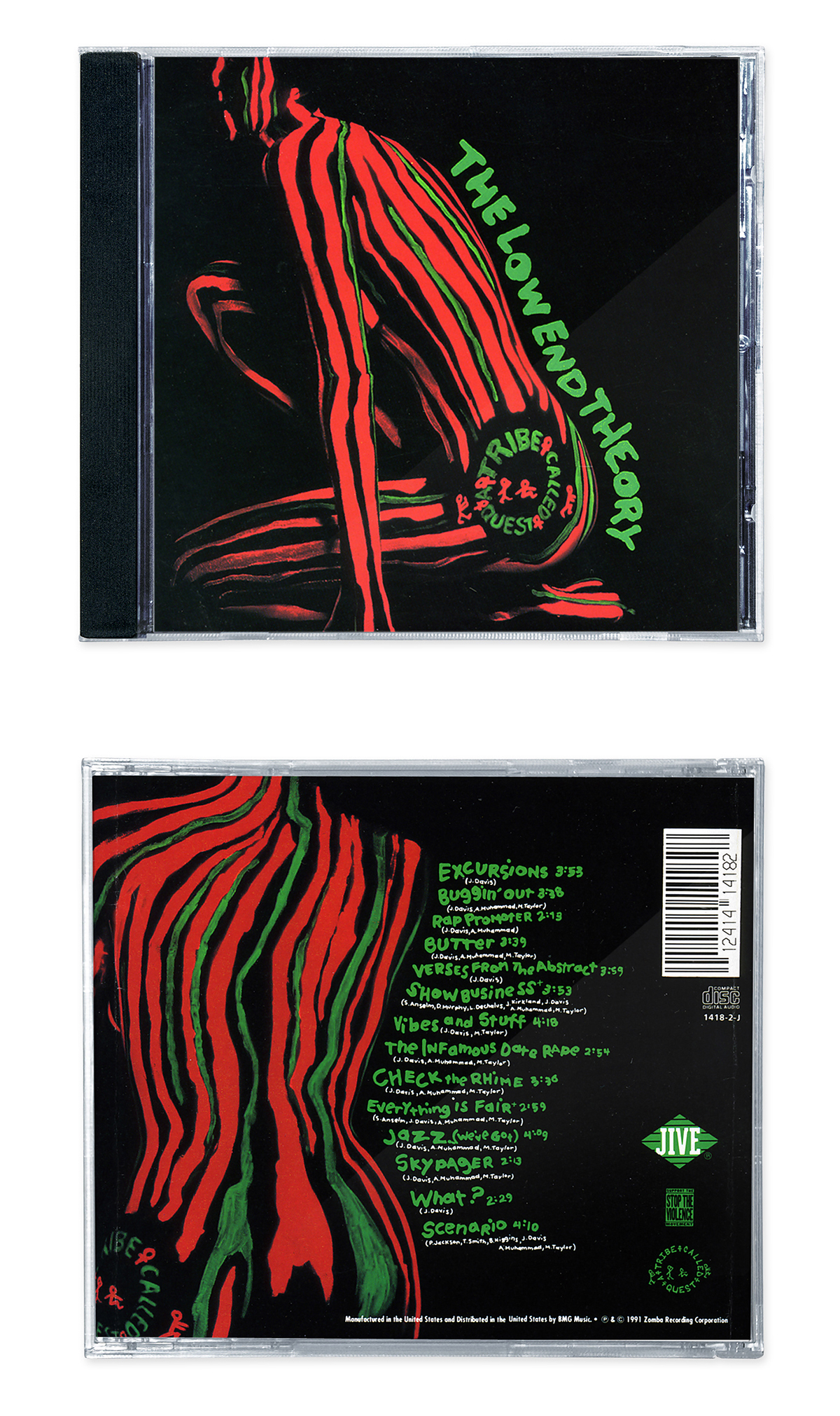 A TRIBE CALLED quest hip-hop hip hop jive nick gamma cd