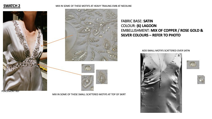 Embroidery fashion design apparel Clothing Fashion  Fashion Designer trends research fabric manipulation surface ornamentation