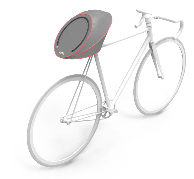 givi Bike bici bauletto acciaio armonico contenitivo Portatile trasportabile