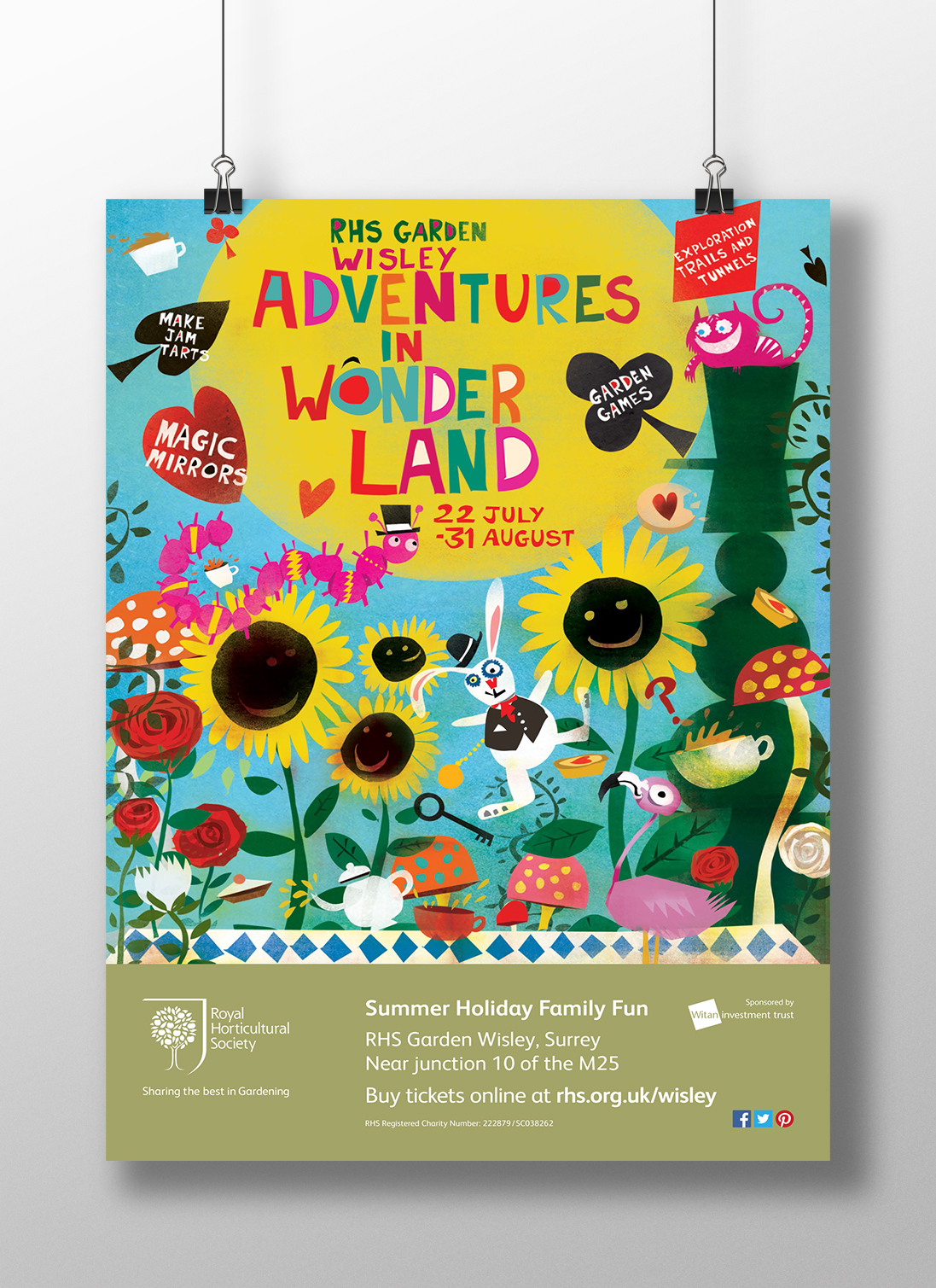 Adobe Portfolio RHS gardens children workshops seasons