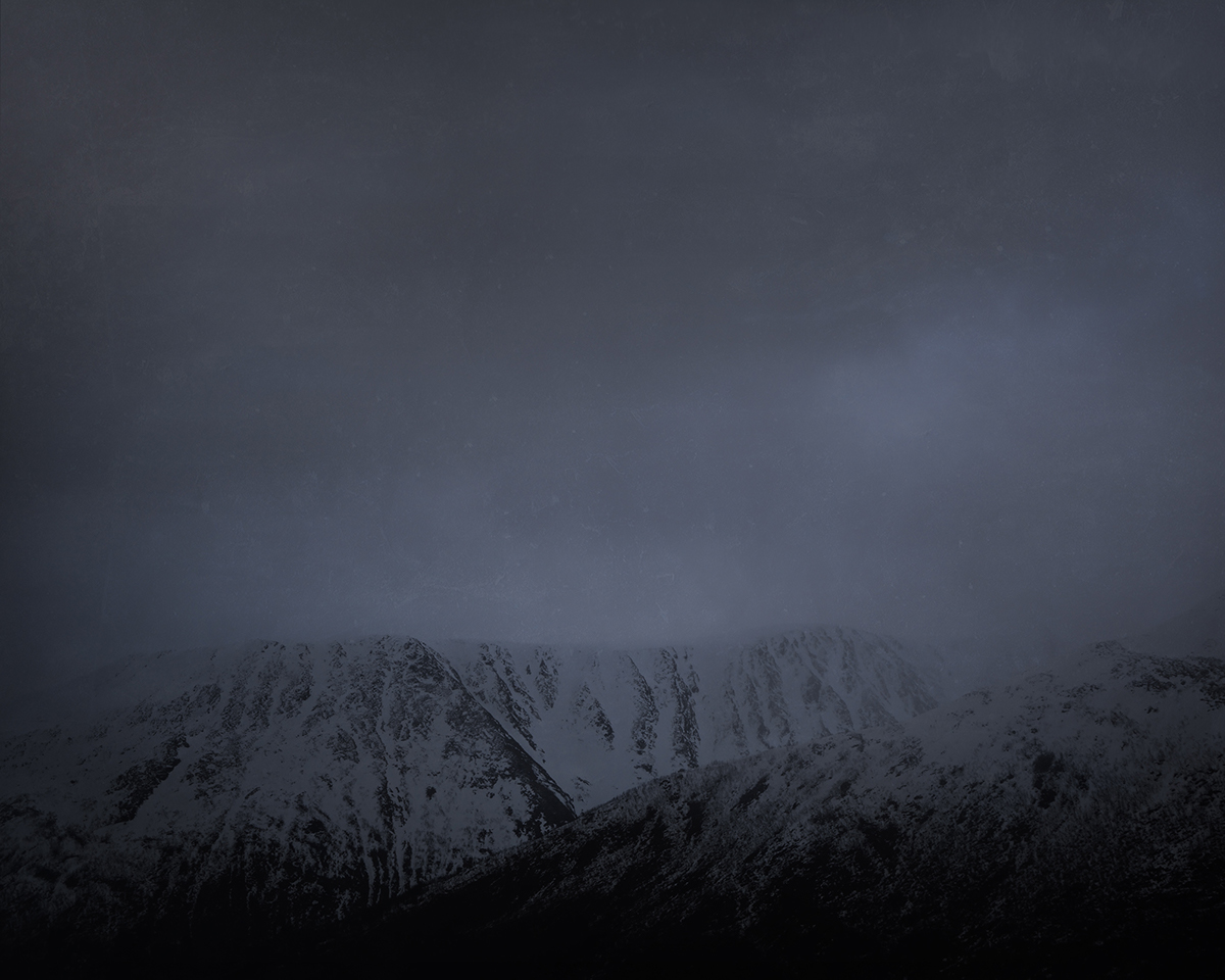 norway dark texture Moody Landscape mountains dramatic haunting