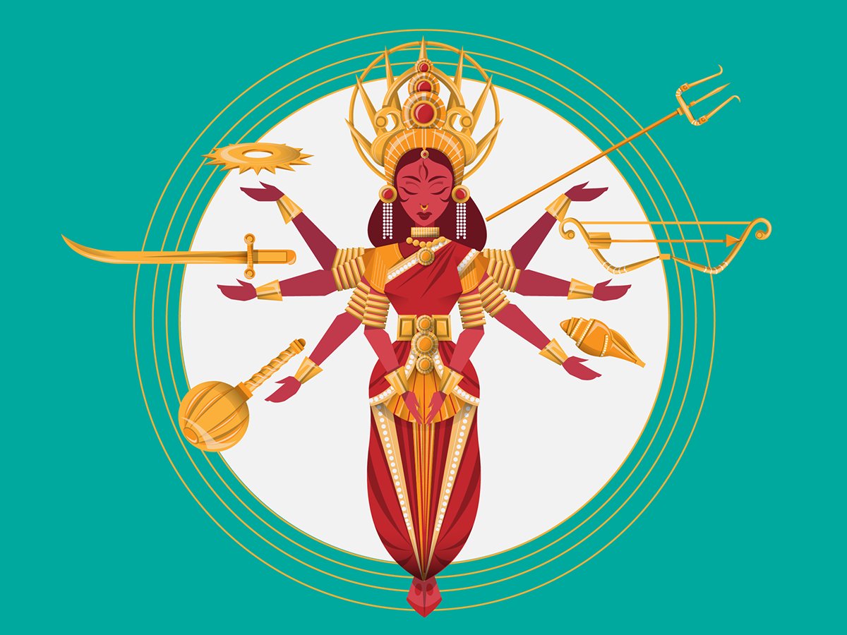 Goddess Durga on Behance