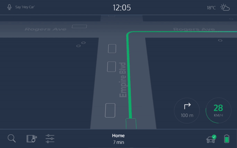 user experience ux fully autonomous car self-driving car future car car dashboard