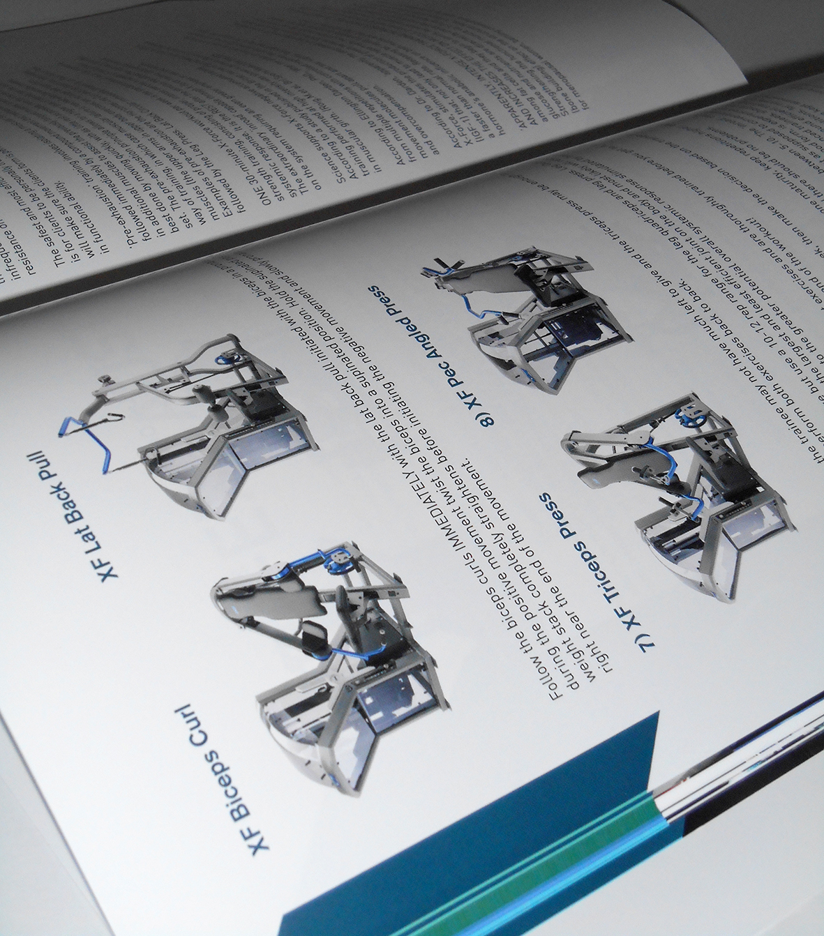 manual brochure magazine editorial design  Layout Design technical informative design diagonal Technology