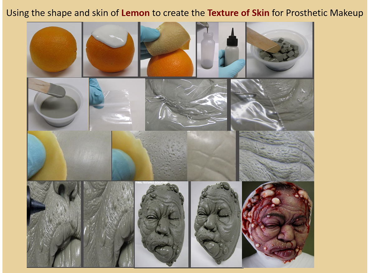 Fashion Research prosthetic make up Film and theater makeover methods recent development
