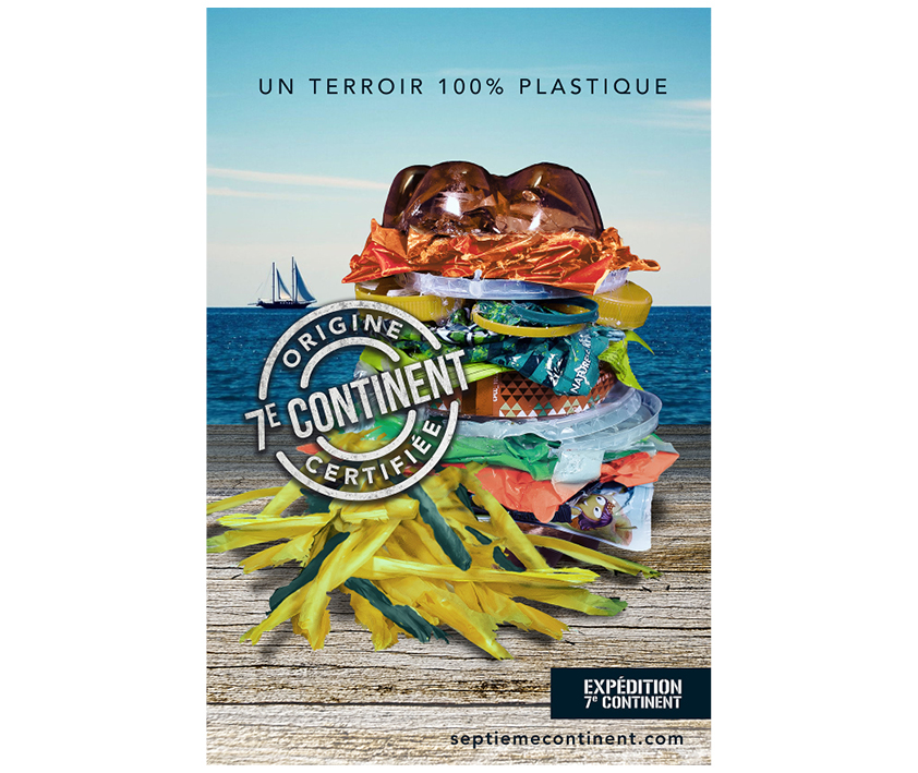 Plastic Waste seventh continent plastic oceans Advertising  involved campaign
