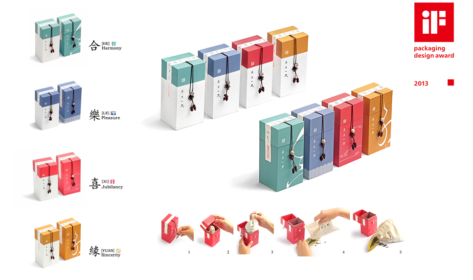 2013德国IF设计大奖 TEA  PACKING Chinese style NPFE arts iF packaing design
