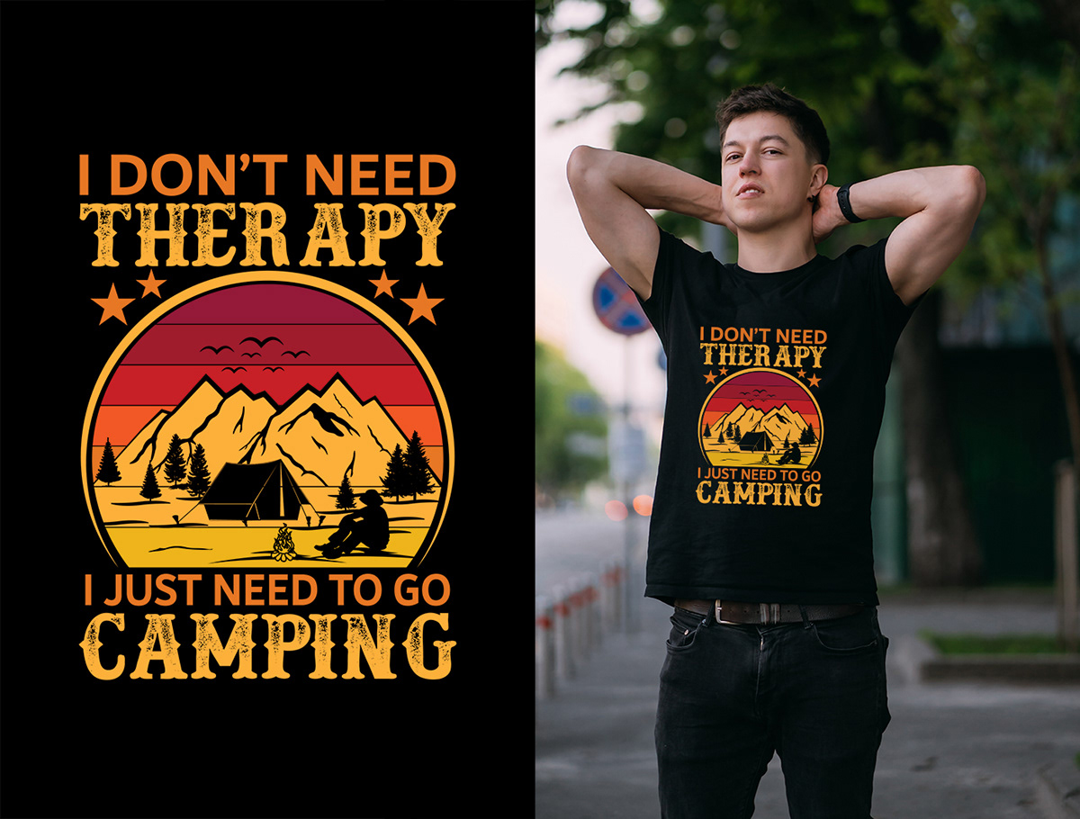 camping T-shirt Design adventure Camping T-shirt custom design T shirt designs t-shirt adventure t-shirt design