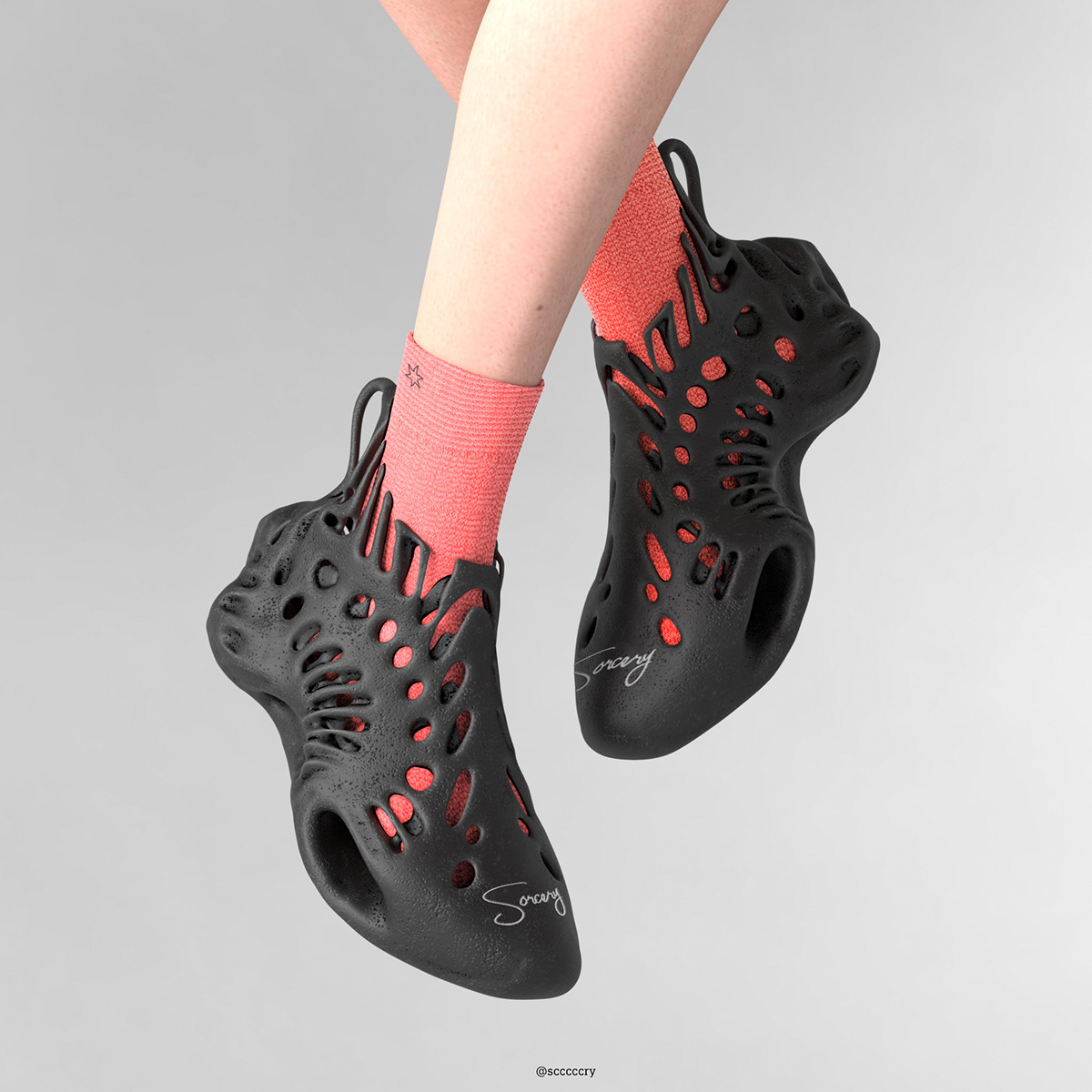 3dprint Fashion  footwear sneaker
