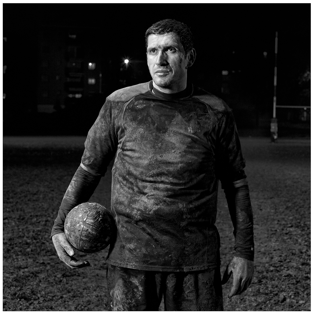 Rugby portraits video black and white old blacks old over 35