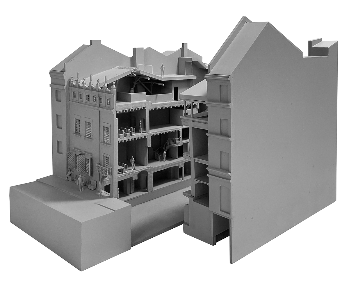 architectural model, architecture, building