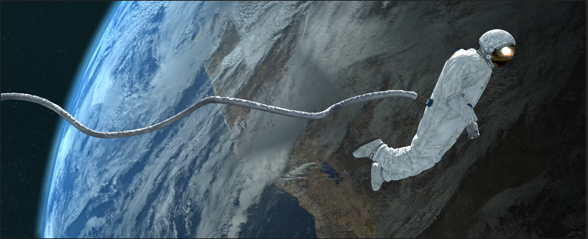 3D c4d cinema4d kepler astronaut journey Space  earth inspire