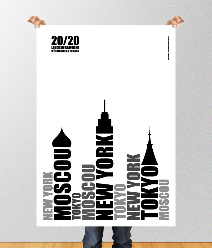 echirolles mois du graphisme New York poster typographic poster contest
