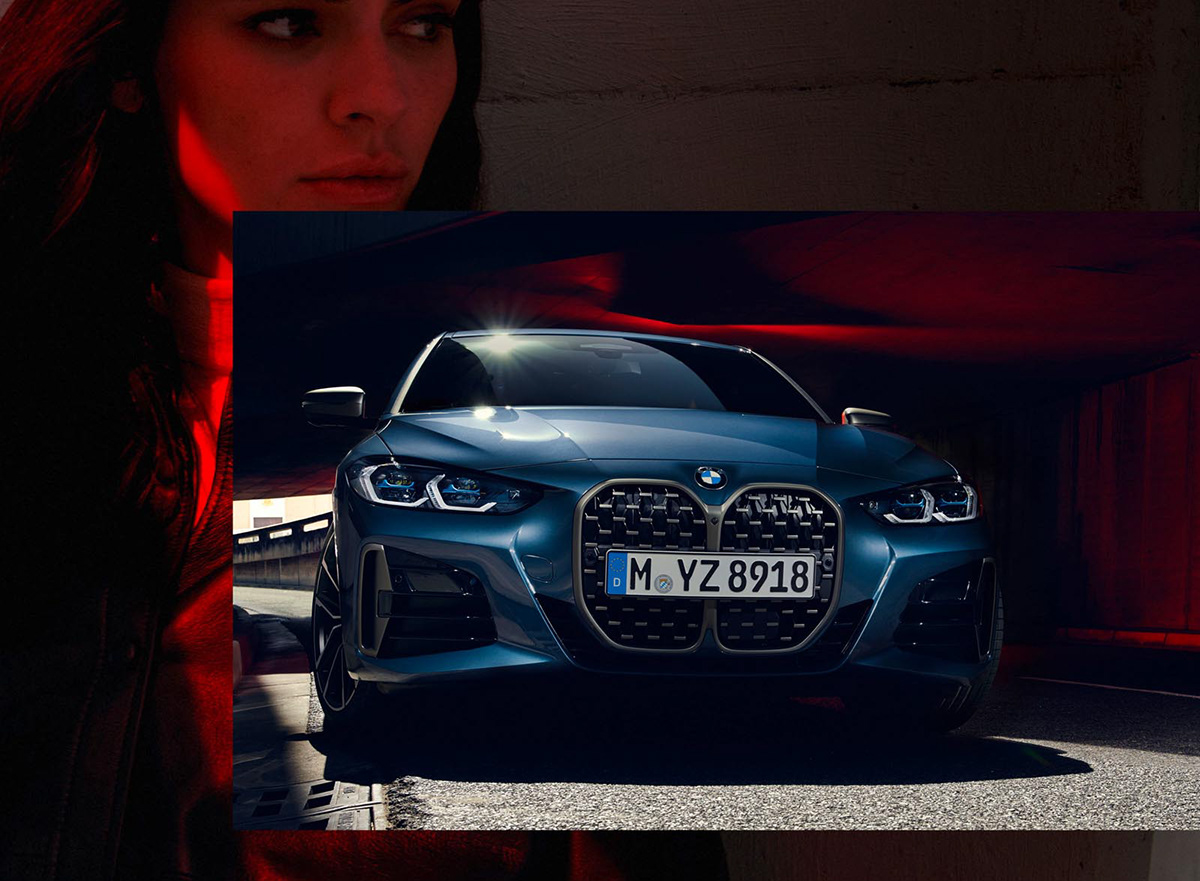 4Series Advertising  automotive   BMW carphotography g22 Photography  professional photography transportation